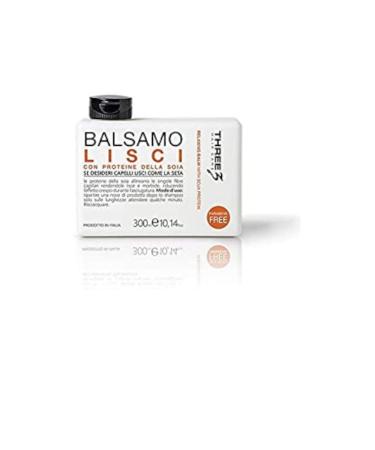 FAIPA THREE3 Balsamo Lisci Conditioner for smooth hair like silk with soy proteins and without parabens 300 ml