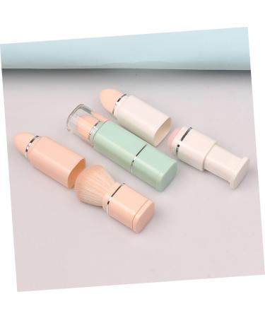 Didiseaon 2 in 1 Makeup Brush Foundation Applicator Contour Brush Liquid Foundation Brush Concealer Brush 2 in 1 Cosmetic Brush Bronzer Brush Plastic Powder Brush Powdery Travel - Buy Online on GoSupps.com