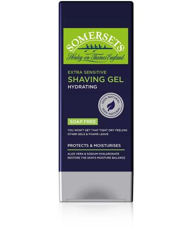 Somerset's Extra Sensitive Clear Hydrating Shaving Gel 200 ml - Buy Online on GoSupps.com