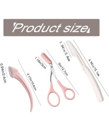 Dermaplaning Blades Kit for Face & Eyebrows - 7pcs Stainless Steel Razors for Men & Women - Buy Online on GoSupps.com
