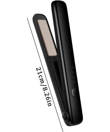 Wireless Hair Straightener & Curling Wand - Rechargeable Professional Hot Iron | Instant Heat Hair Tools - Daily Deals in Pink - Buy Online on GoSupps.com