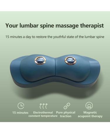 Electrical Lumbar Spine Traction Device with Heat - Adjustable Back Support for Pain Relief & Magnetic Acupuncture Therapy - Buy Online on GoSupps.com