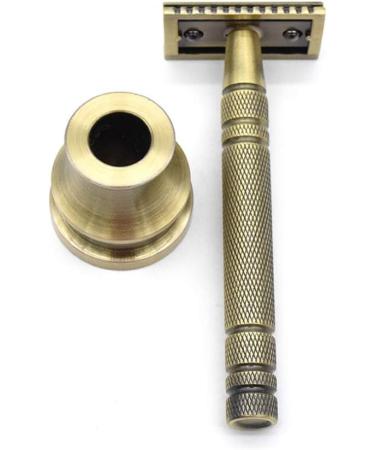 Luxury Butterfly Open Adjustable Razor for Men - PHTOIT Classic Shaving Safety Razor with Base - Buy Online on GoSupps.com