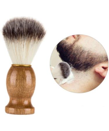Frcolor Dachshaarbrush - Premium Wooden Hair & Beard Brush for Men | Soft Bristle Razor Brush & Dust Brush - Buy Online on GoSupps.com