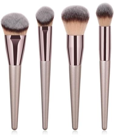 Durratou 10Piece Makeup Brushes Champagne Gold Foundation Brushes Eye Shadow Brushes - Buy Online on GoSupps.com