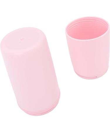 Versatile Toothbrush Holder & Toothpaste Storage Travel Case - Lightweight & Portable for Business & Outdoor - Pinkish - Buy Online on GoSupps.com