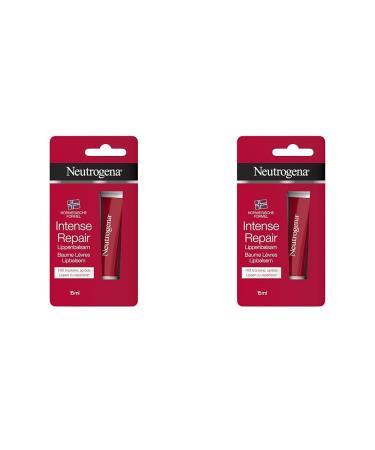 Neutrogena Norwegian Formula Lip Care Intense Repair for dry lips 15ml (pack of 2) 15 ml (2 -pack) care dry lips