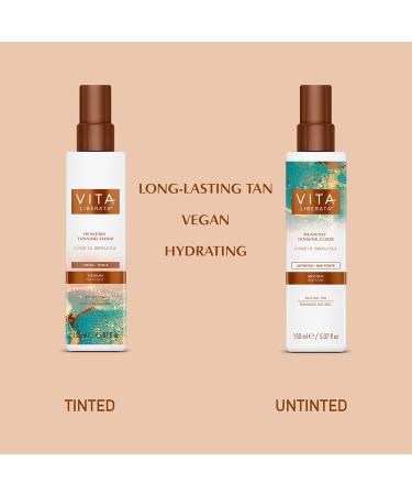 Vita Liberata Heavenly Tanning Elixir 5.0 Oz - Hydrating Self Tan for Beautifully Bronzed Skin - Buy Online on GoSupps.com