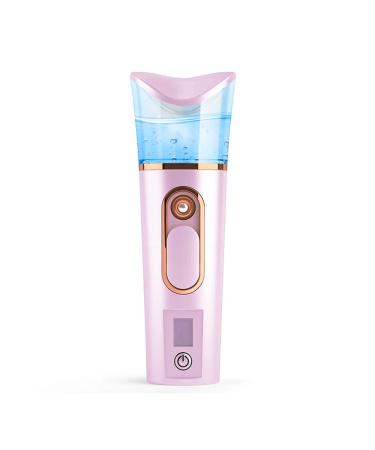 Nano Facial Mister with Skin Analyzer Moisture Tester, FANTEXY Portable Mini Cool Face Mist Steamer with USB, Handy Facial Sprayer for Eyelash Extensions, Face Moisturizing,Hydration Refreshing