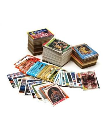 NBA Basketball Card Collector Box Over 500 Different Cards. Great Mix of players from the last 25 years. Ships in a new brand new factory sealed white box perfect for gift giving.