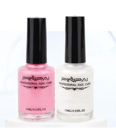 3 set of Nail Polish Glue Peel Off Liquid Nail Art Tape Latex Tape Finger Skin Protected Liquid Nail Care Tool Pink 10ml 3 set of (Pink 10ml) - Buy Online on GoSupps.com