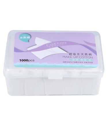 1000 pieces cosmetics cotton pads face make-up cotton pads with box make-up face soft cotton pads for applying lotion removal of facial make-up