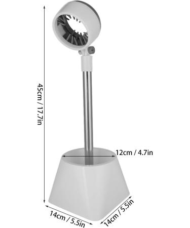 Blow Dryer Holder Hair Dryer Stand Wear Resistant for Pet Grooming for Hairdressing (Without Flowers) White without flowers - Buy Online on GoSupps.com
