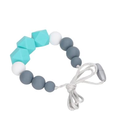Silicone Baby Teething Necklace - Medium Hardness Chew Toy for Toddler Kids (Green) - Buy Online on GoSupps.com