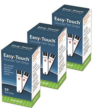 Easy-Touch Glucose Test Strips 50 Count (3pack)