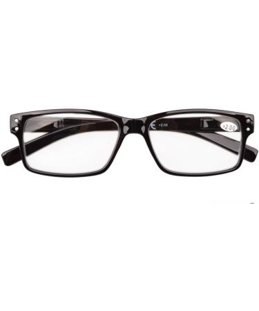 Eyekepper 5-Piece Classic Spring Hinge Reading Glasses Set - 2.5 Diopters Sun Reading Glasses for Stylish Vision - International Shipping Available - Buy Online on GoSupps.com