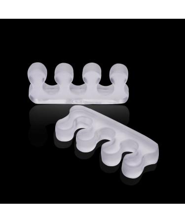 Gel Toe Separators & Metatarsal Pads Kit for Toe & Bunion Pain Relief - 2 Pairs | Orthotic Toe Stretcher & Spacer for Overlapping Toes, Hammer Toes | Reduce Foot Pressure, Barefoot & Shoe Wear - Buy Online on GoSupps.com