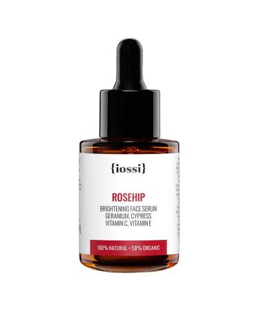 Rezepte von Oma Agafja Wild Rose brightening serum geranium cypress vitamins C and E 30ml