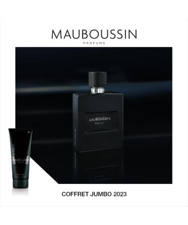 Mauboussin - Jumbo Set Pour Lui In Black : Eau de Parfum 100ml (3.3 Fl Oz) & Shower Gel 200ml (6.6 Fl Oz) - Buy Online on GoSupps.com