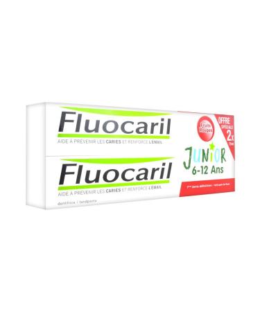 Junior 6 To 12 Toothpaste Red Fruits 2x50ml