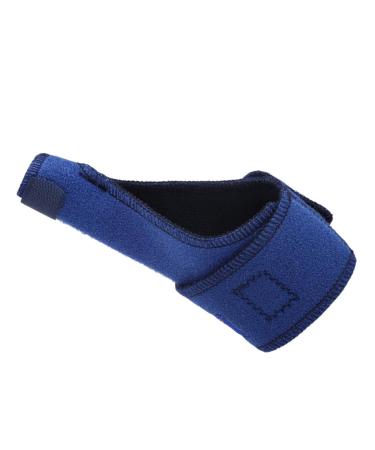 Hemoton 1Pc thumb orthosis splints for wrist brace right hand tunnel wrist brace wrist stabilizer splint hand splint cot ok cloth composite material Herringbone 27.5x14.5cm Blue