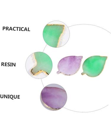  Healvian Healvian 2 Piece Nail Palette Practical Manicure Palette Display Trays for Nail Art Jewelry Tray Nail Art Palette Leaves Palette Display Racks for Nail Tips Nail Display Racks Resin - Buy Online on GoSupps.com