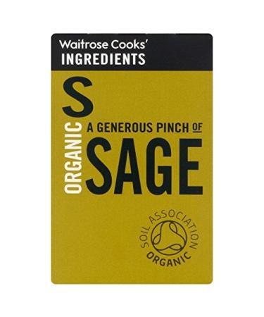 Cooks' Ingredients Waitrose de sauge bio 11 g