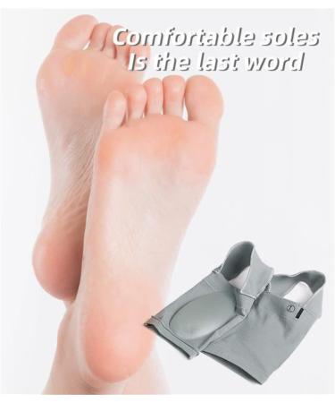 Price Xes Metatarsal Compression Arch Support Sleeves with Gel Pad - Flat Foot & Plantar Fasciitis Relief - 1 Pair Gray - Buy Online on GoSupps.com