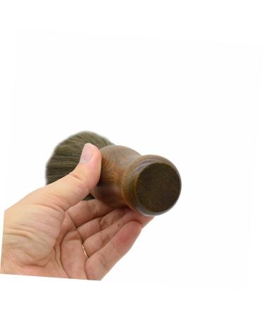 Beaupretty 2 Pack Vintage Salon Face Brushes - Wooden Hair Cleaning & Shaving Brush Set (15.5x3.2cm) - Buy Online on GoSupps.com