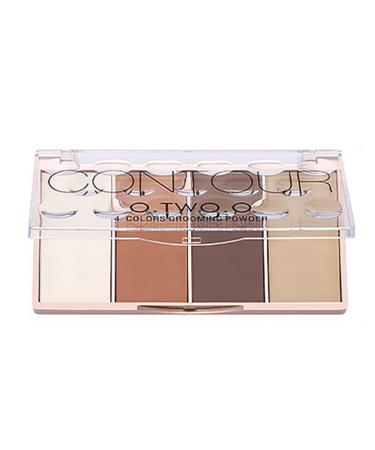 miduoidn Multi-functional Facial Shading Foundation Powder Cheek Blusher Make Up Cosmetics Accessories for Beginner Salon Type 1