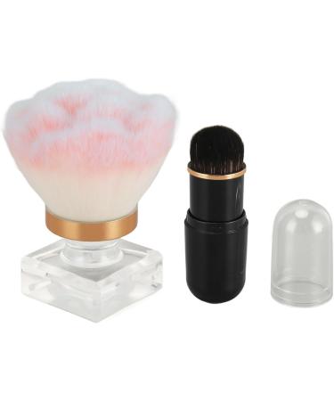 EXQUISITE AND STYLISH HANDLE THICKENED DIE CAST DESIGN SOFT BRISTLES Synthetic Fiber BRISTLES: Makeup Brush Set with Black Travel Bag Synthetic Fiber Hair for Blending  - Buy Online on GoSupps.com