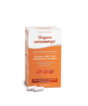 Orgono Living Silica Orgono Articomplex. Vitamins and minerals silicon essential minerals. Compensates for loss strengthens joints bones and cartilage and boosts the immune system. 100 capsules.