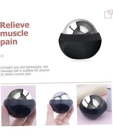 Buy Gatuida 3-Stainless Steel Massage Ball - Face Foot & Hand Massager for Muscle Relaxation | Fitness Tools for Comfort & Relief - International Shipping Available - Buy Online on GoSupps.com