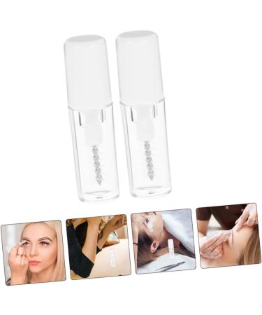 WOONEKY 2pcs Eyelash Raincoat Tubular Mascara Gels Clear Raincoat Clear Rain Coat Transparent Plastic - Buy Online on GoSupps.com