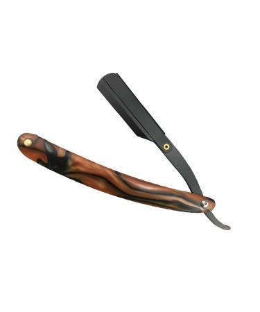 Beaupretty Vintage Straight Razor with Wooden Handle - Black Barber Steel Shaving Knife for Men | Home & Salon Use - Buy Online on GoSupps.com