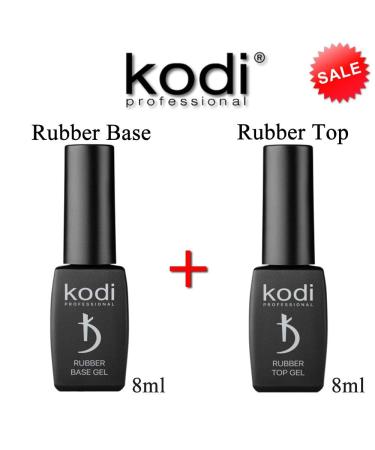 Buy Kodi Professional 2in1 Rubber Base & Top Gel Nail Polish 8ml - Soak Off LED/UV Coating for International Shipping - Buy Online on GoSupps.com