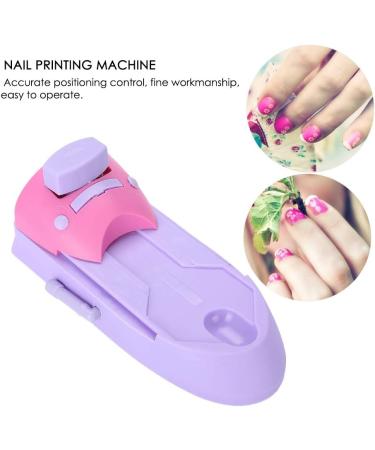 Nail Art Stamping Professional Nail Art DIY Pattern Portable Printing Machine Stamper Nail Printer Manicure Tools - Buy Online on GoSupps.com