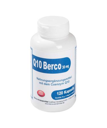 Q10 BERCO 30 mg capsules 120 hours