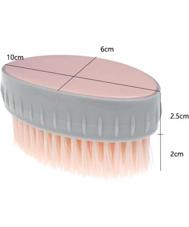 Home Shoes Brushes Multifunctional Oval All-Round Decontamination Descaling Ash Removal Floor Cleaning Resilience Shoe Brush Bathroom Tool Brush(Yellow) - Buy Online on GoSupps.com