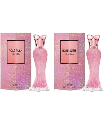 Paris Hilton Rose Rush for Women Eau de Parfum Spray 3.4 Fl Oz Pack of 2 Floral 3.40 Fl Oz (Pack of 2)