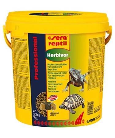 Sera Reptil Professional Herbivor Nature 10L | Premium Food for Land Turtles & Iguanas | No Colors/Preservatives | Rich in Vitamins & Minerals - Buy Online on GoSupps.com