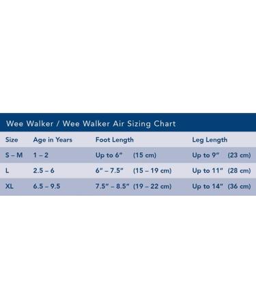 BREG BL585007 Wee Walker Air - Lightweight & Durable Pediatric Air Walker | Large Size for Optimal Comfort - Buy Online on GoSupps.com
