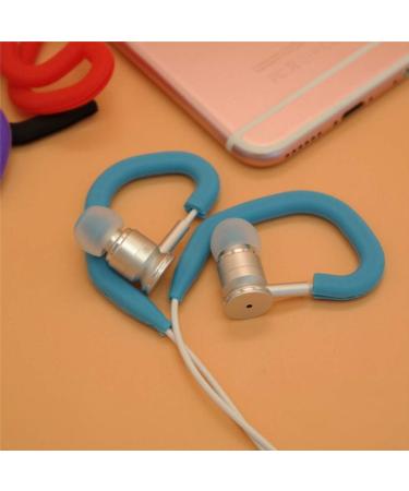 20 Pcs Silicone Earring Hooks - Adjustable Rubber Band Face Protection for DIY Ear Extensions - Buy Online on GoSupps.com