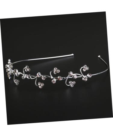 minkissy Flowers hair clip Floral hair barrettes Crystal hairband hair loop Floral hairband flowers wedding Wedding - Buy Online on GoSupps.com