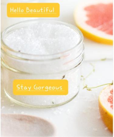 Buy Grapefruit & Sea Salt Body Butter 7.5 oz - Nourishing Moisturizer for Glowing Skin | International Shipping Available - Buy Online on GoSupps.com