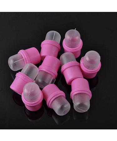 Ipetboom Lot De 20 Couvre-ongles De Dissolution Portables Taille Moyenne En Silicone Rose Accessoire Professionnel Pour Ongles Adapt Pour Manucure Domicile Et Usage Personnel - Buy Online on GoSupps.com