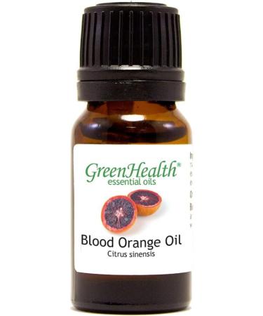 Blood Orange 1/3 fl oz (10 ml) Glass Bottle 100% Pure Essential Oil GreenHealth - Buy Online on GoSupps.com
