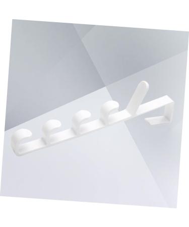 Healeved 6 pcs Holders Coat Hat Portable Plastic Multifunctional The Over Rack Hanging Door Towel Hanger 2pcsx3pcs Whitex3pcs - Buy Online on GoSupps.com