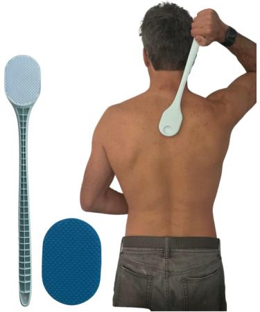 The Body Scratcher - 18 Back Scratcher & Massager for Adults | Blue, 1 Pack - Buy Online on GoSupps.com