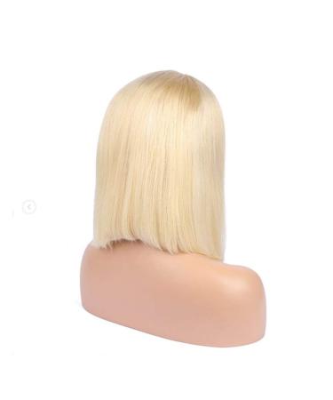 Buy Mila 10/25cm Short Bob Real Hair Wig - Blonde 613# | 100% Virgin Brazilian Human Hair Full Lace Wig | 130% Density - Buy Online on GoSupps.com
